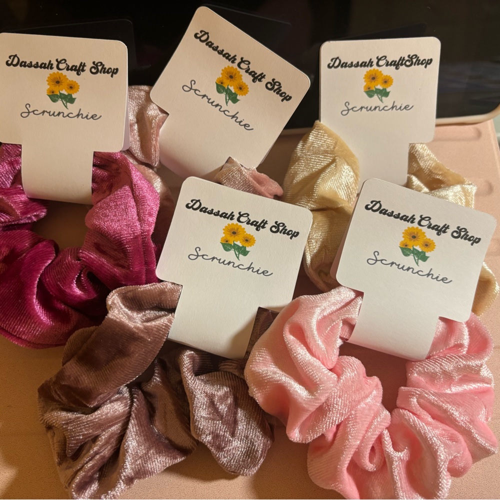 Scrunchies Hair Ties Collection
